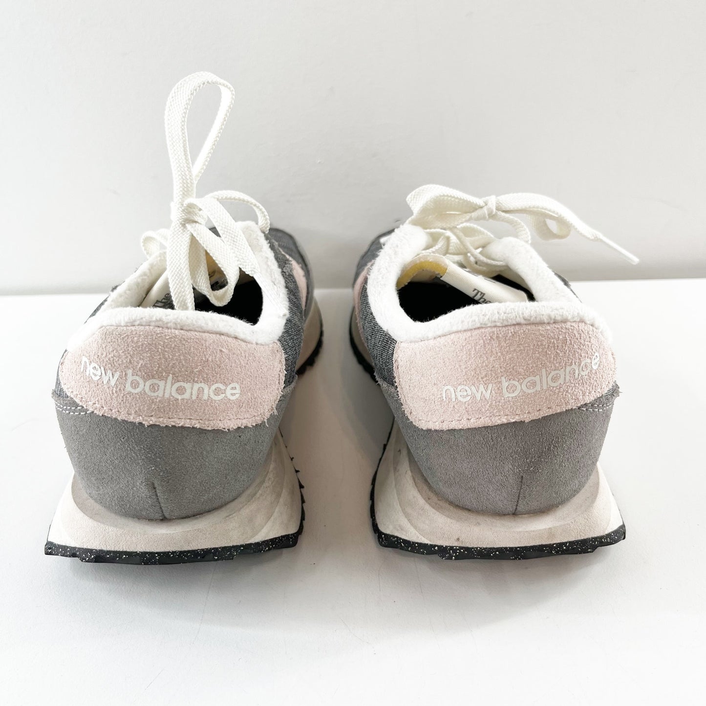 New Balance 237 Casual Lace Up Shoes Sneakers Gray Pink 7