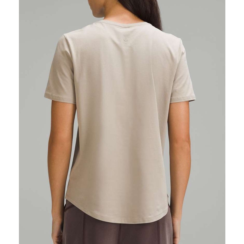Lululemon Athletica Short Sleeve Love Crew Neck T-Shirt Riverstone Taupe 8