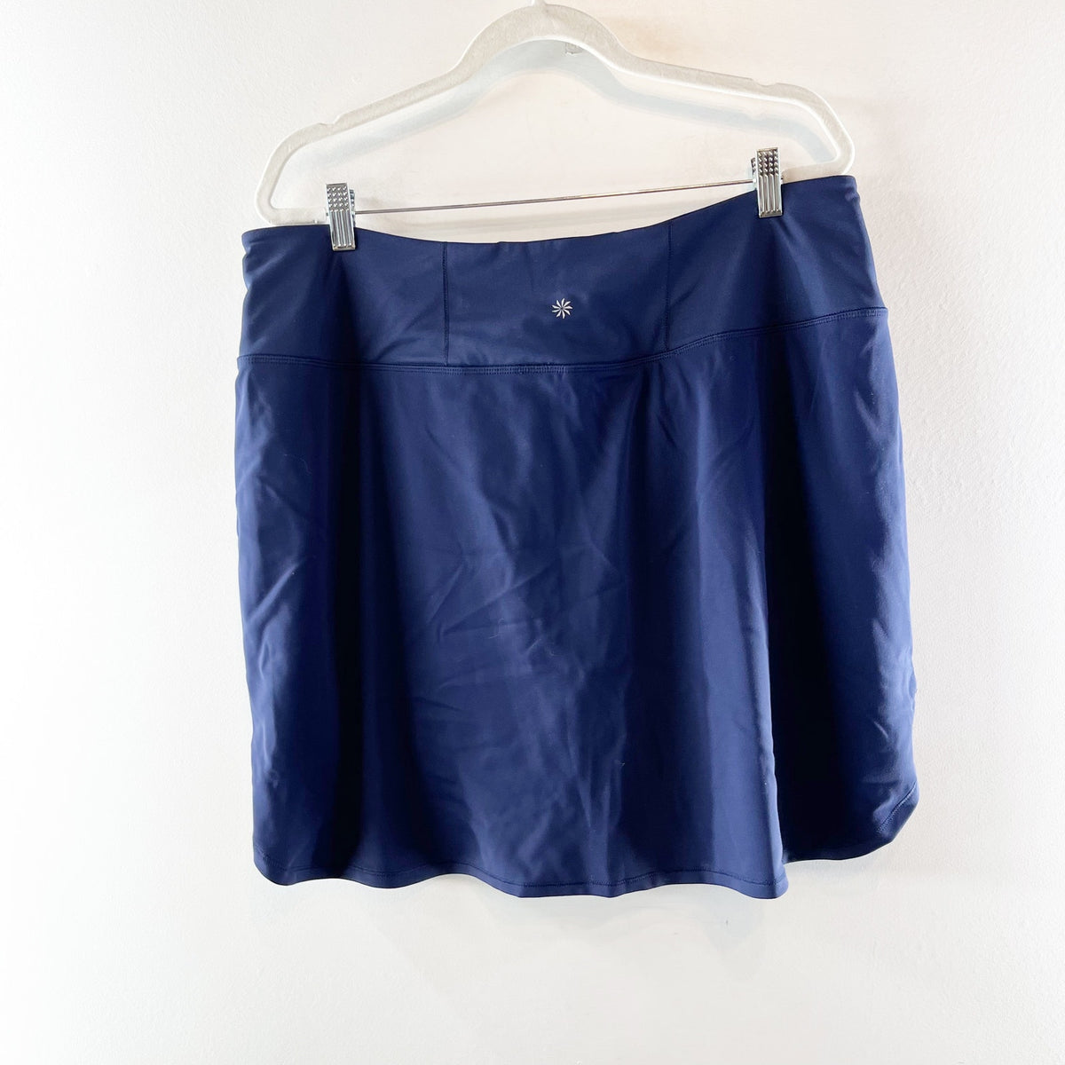 Athleta Fairway Golf Skort 18" Navy Blue XL