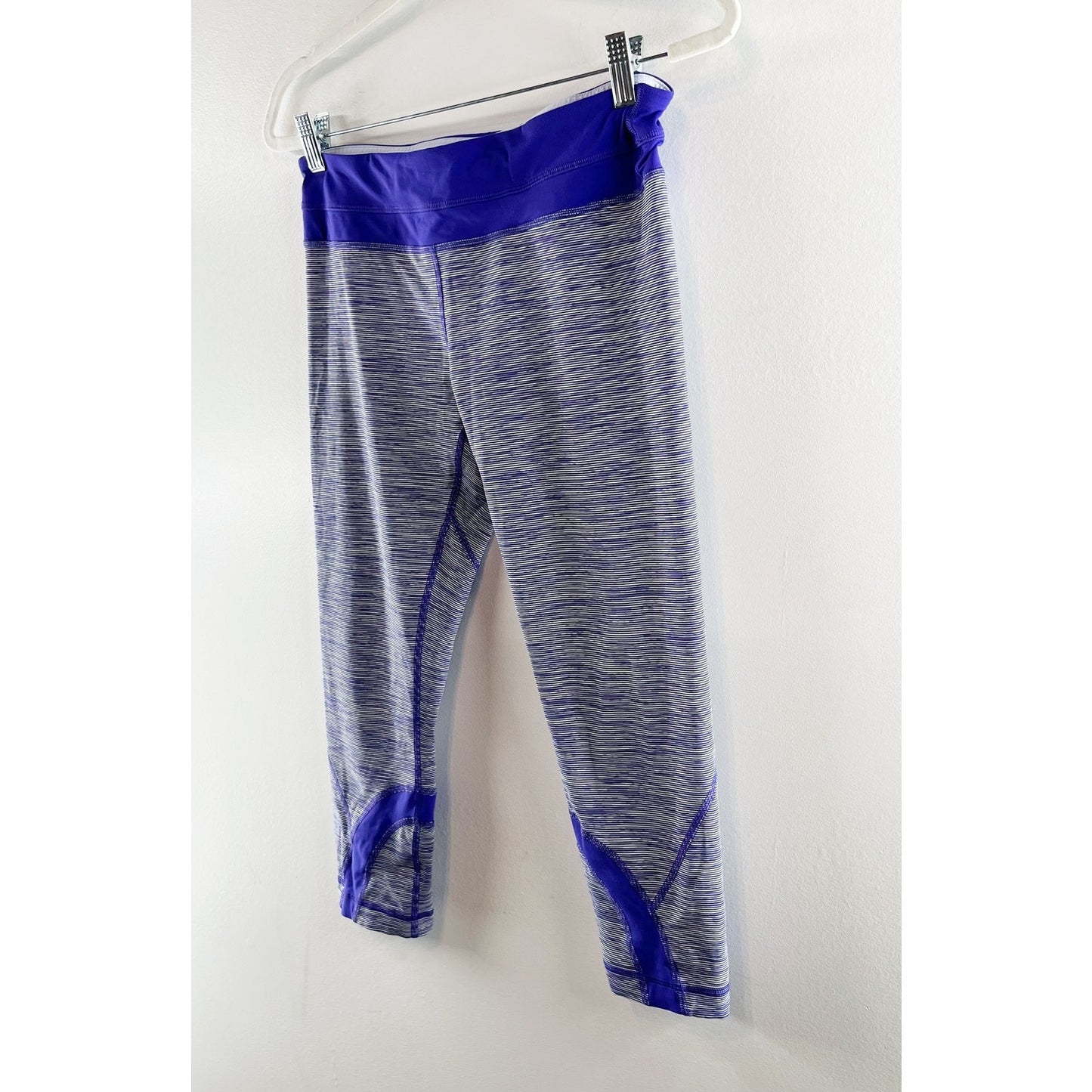 Lululemon Run: Inspire Crop II All Luxtreme Active Legging Space Bruised Berry 8