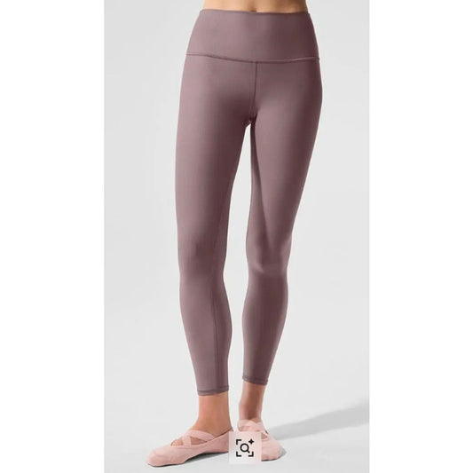 Alo 7/8 High Waist Airlift Leggings Mushroom Purple Small