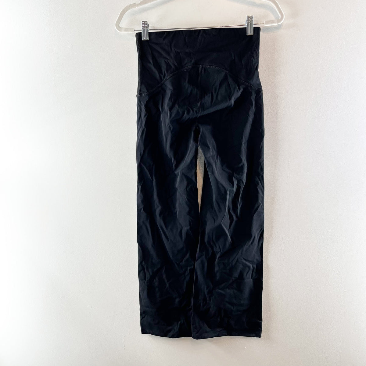 Spanx Booty Boost High Rise Flare Pants Leggings Black Medium