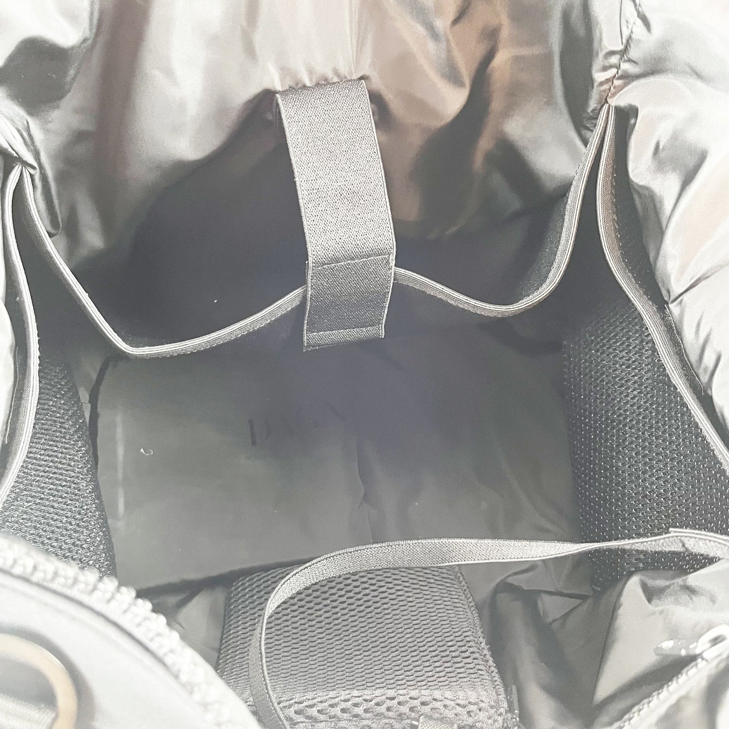 Dagne Dover Landon Neoprene Duffel Travel Bag Black Onyx Medium