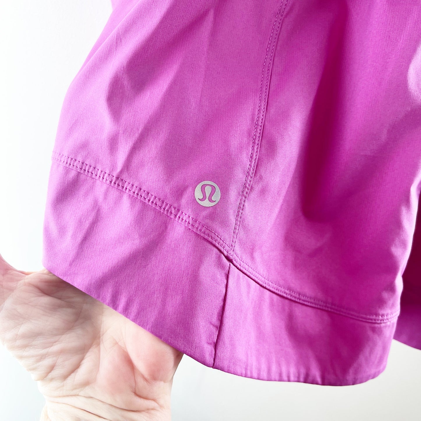 Lululemon Long Sleeve Full Zip Gather And Sprint Hooded Jacket Ultra Violet US 8