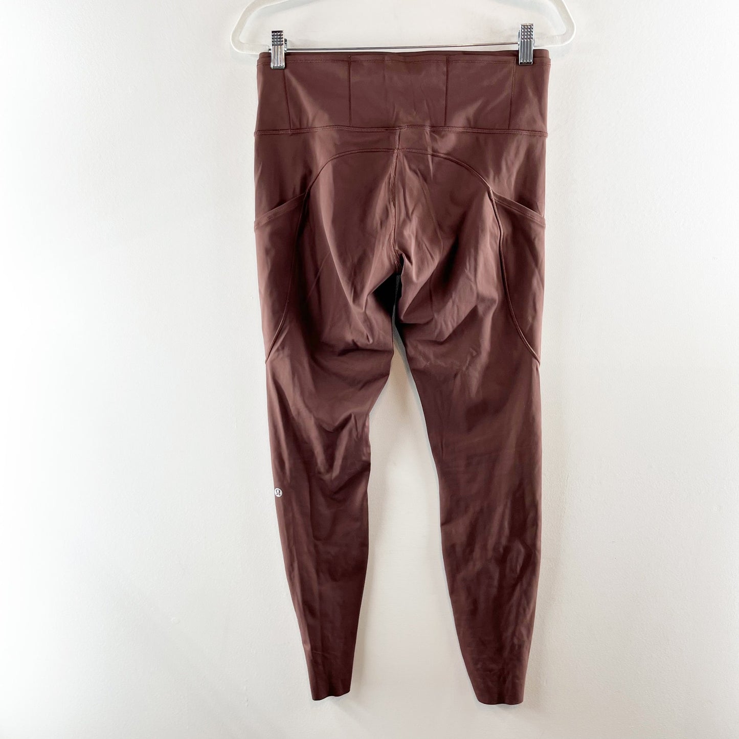 Lululemon Fast and Free Tight Leggings 28" Non-Reflective Brown Earth 10