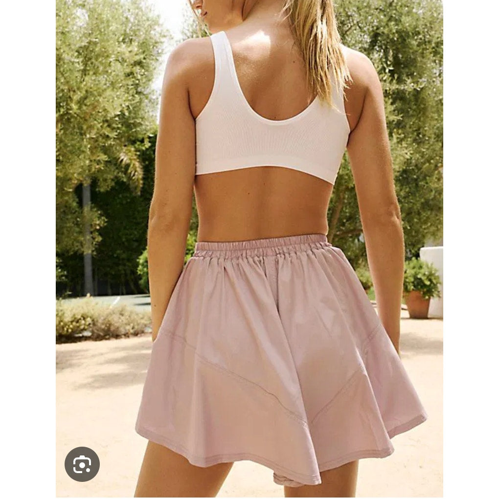 FP Movement Center Court Flowy Active Shorts Mauve Pink XS