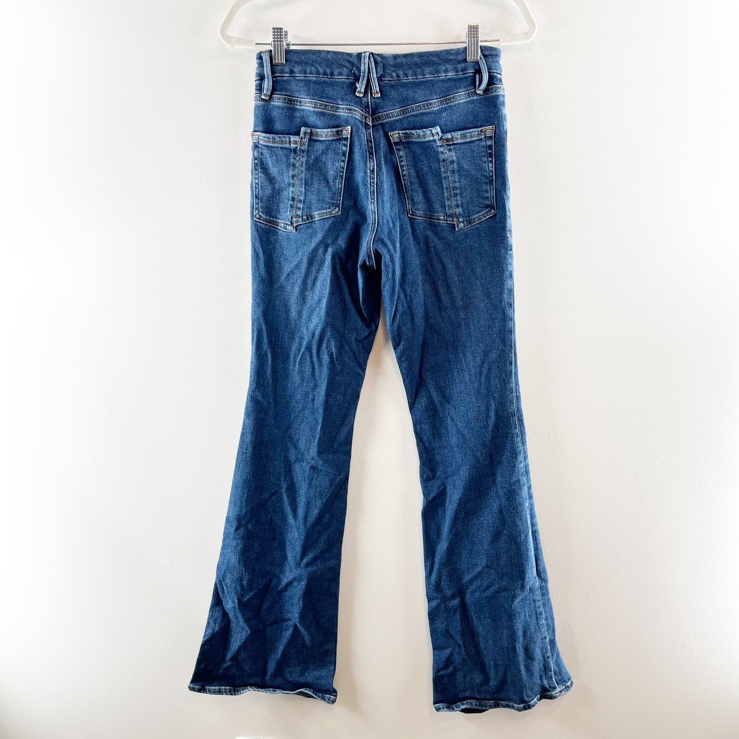 Good American Good Flare High Rise Stretch Jeans Blue 8 / 29
