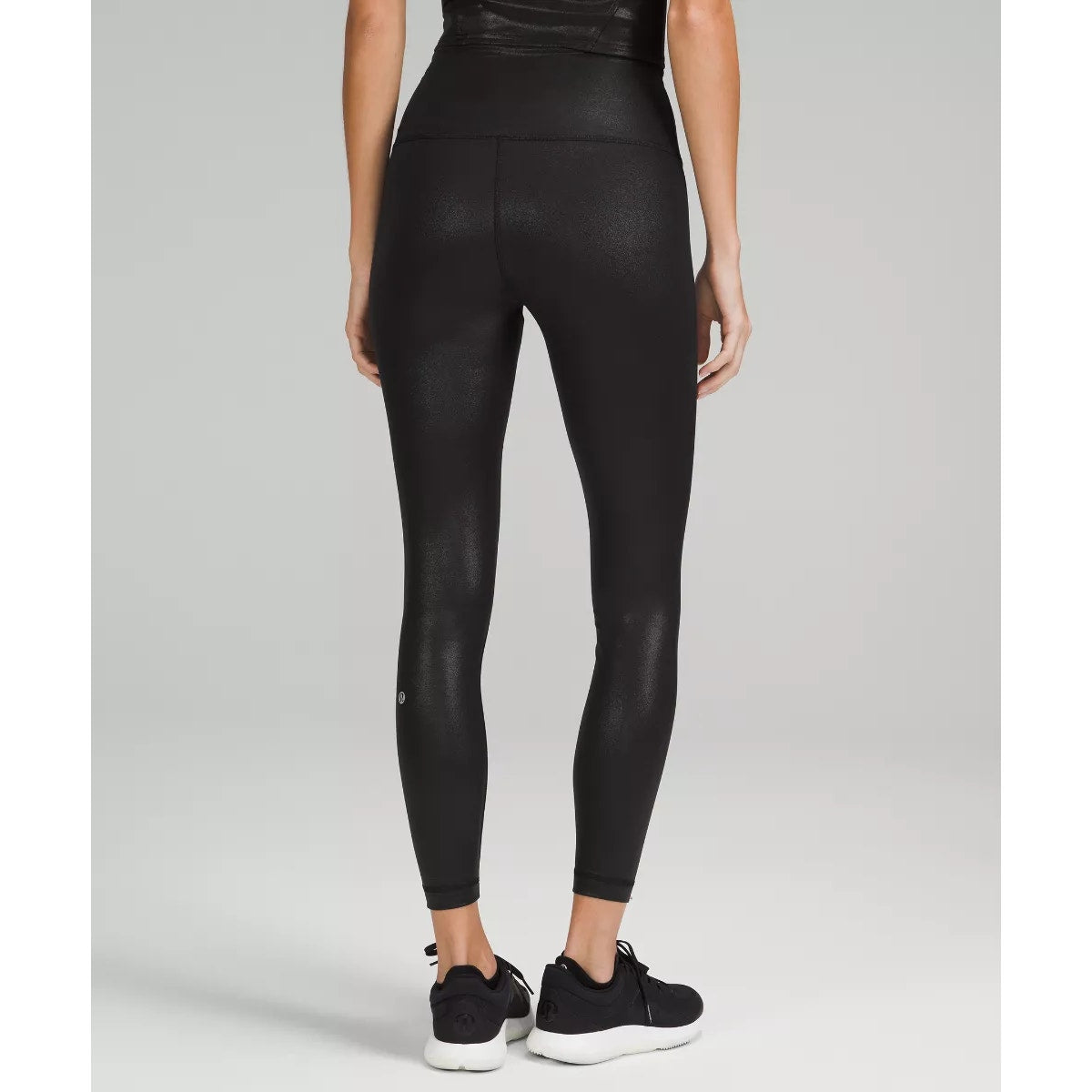 Lululemon Athletica Train High-Rise Tight Leggings 25" Foil Black 6