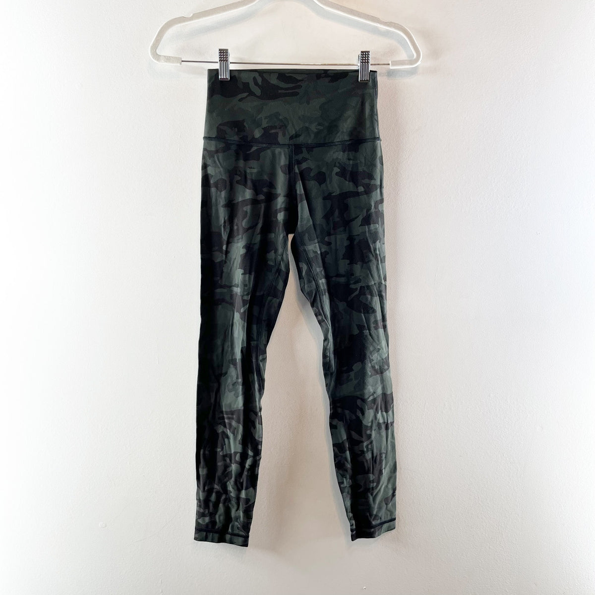 Lululemon Align Legging Pant Full Length 28" Incognito Camo Multi Gator Green 4