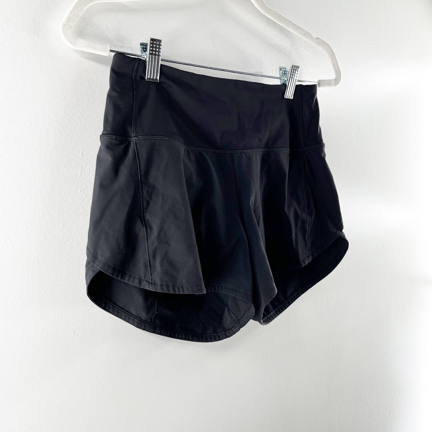 Lululemon Speed Up High-Rise Short 4" Long Black 4