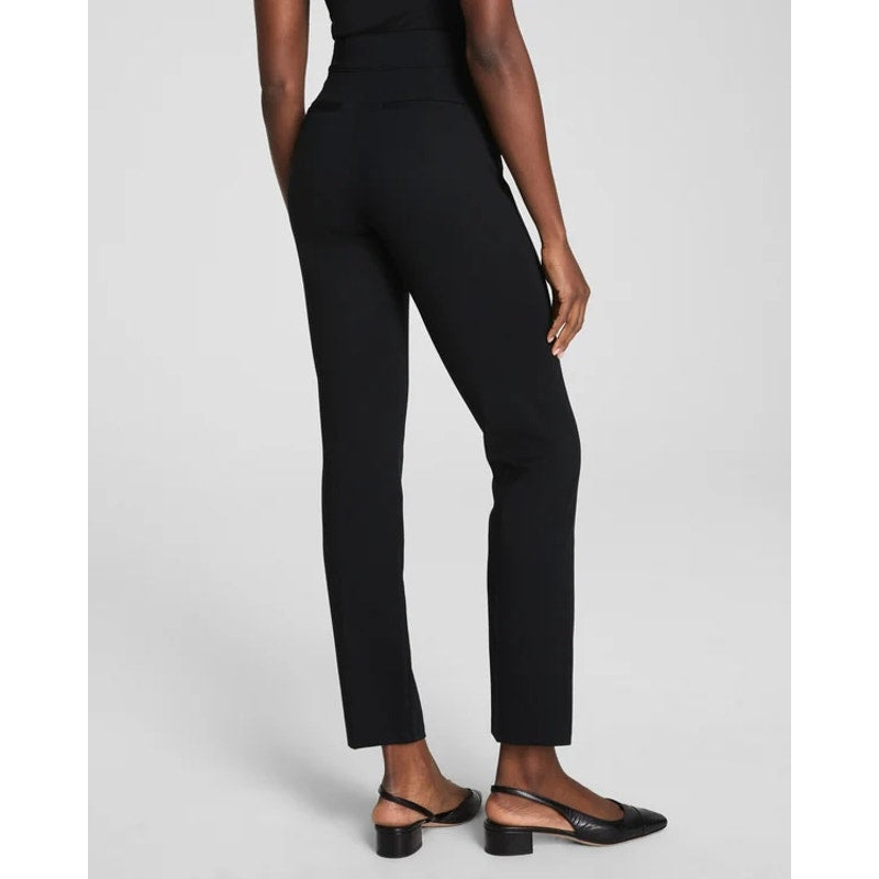 Spanx Ponte Slim Straight Ankle Pants Black Large