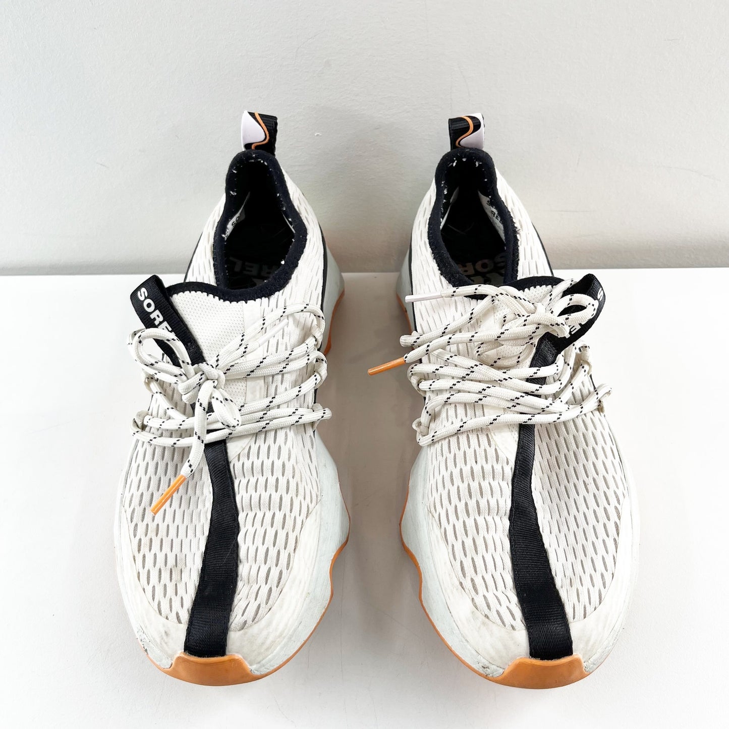 Sorel Kinetic Impact II Lace-Up Mesh Sneakers White 8