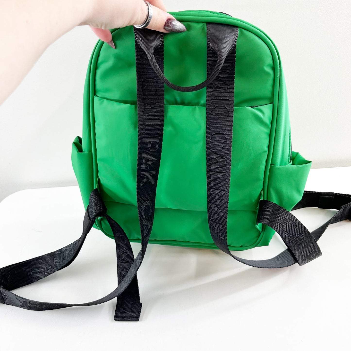 Calpak Luka Mini Backpack in Green Apple