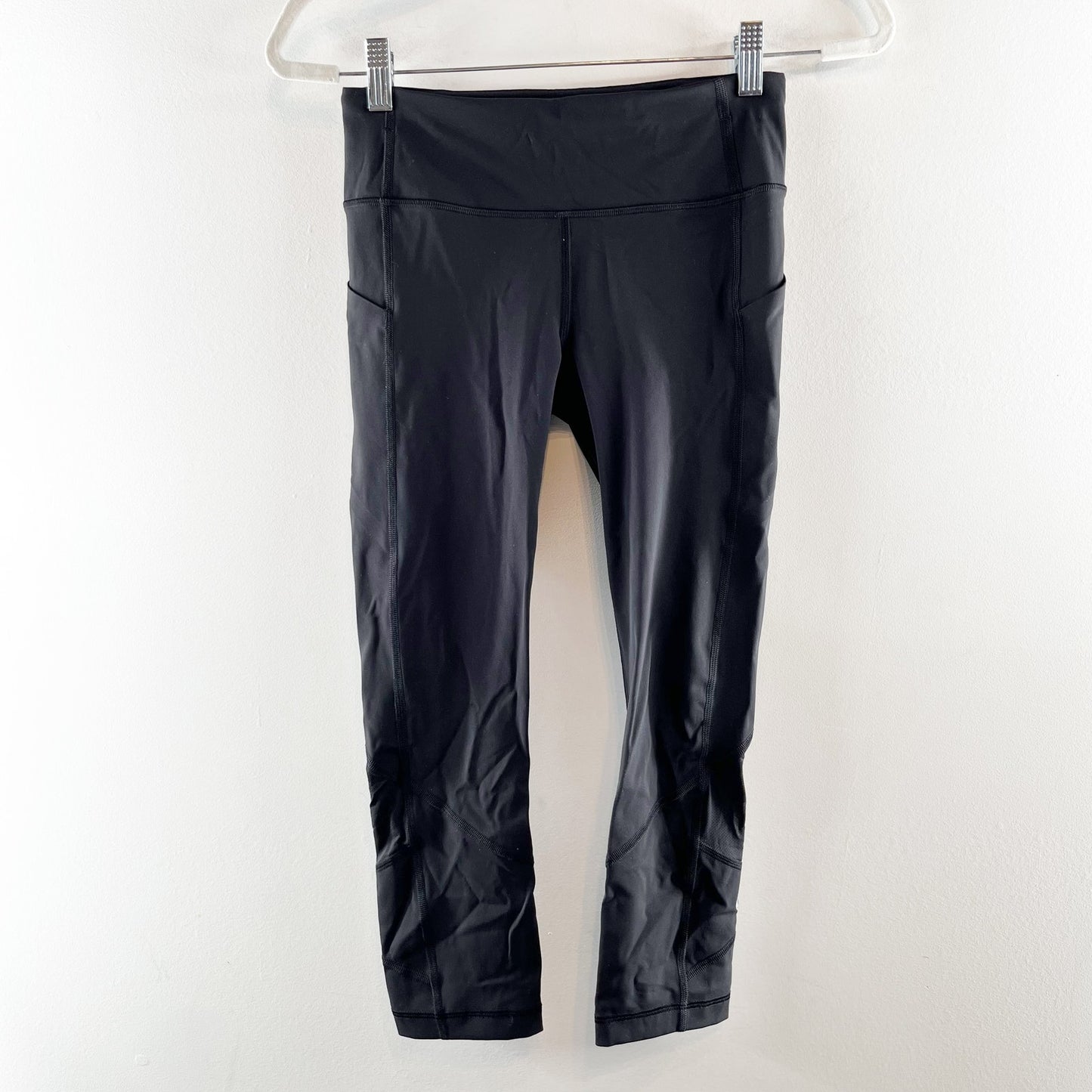 Lululemon Pace Rival Crop Full-On Luxtreme Leggings 22" Black 4