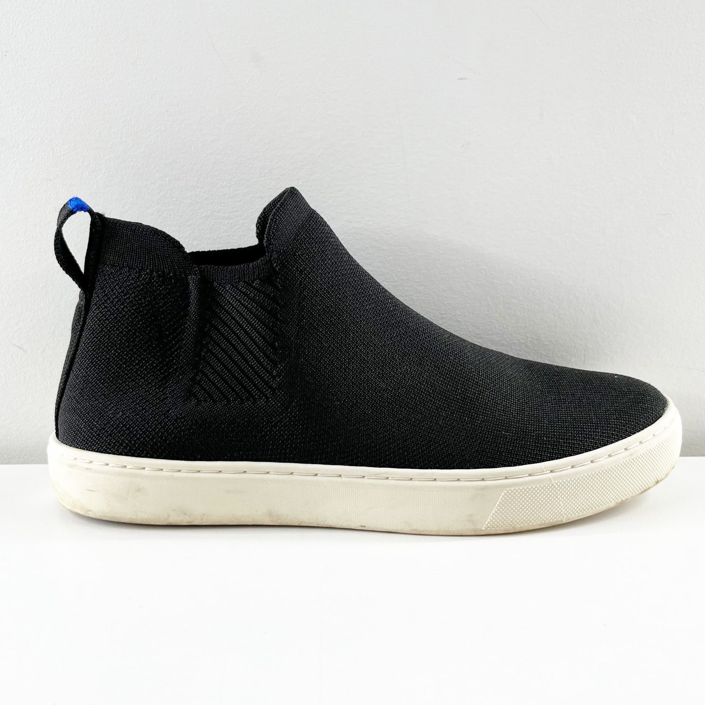 Rothy's Chelsea High Top Boots Sneakers Black 8.5