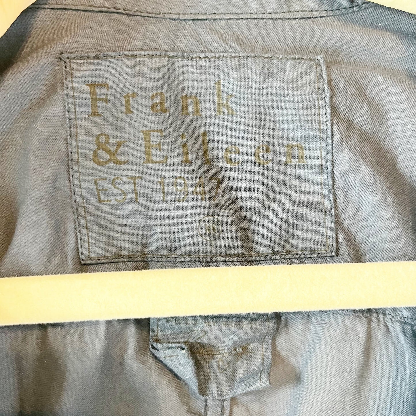 Frank & Eileen Barry Cotton Long Sleeve Pocket Button-Up Shirt Cabo Blue XS