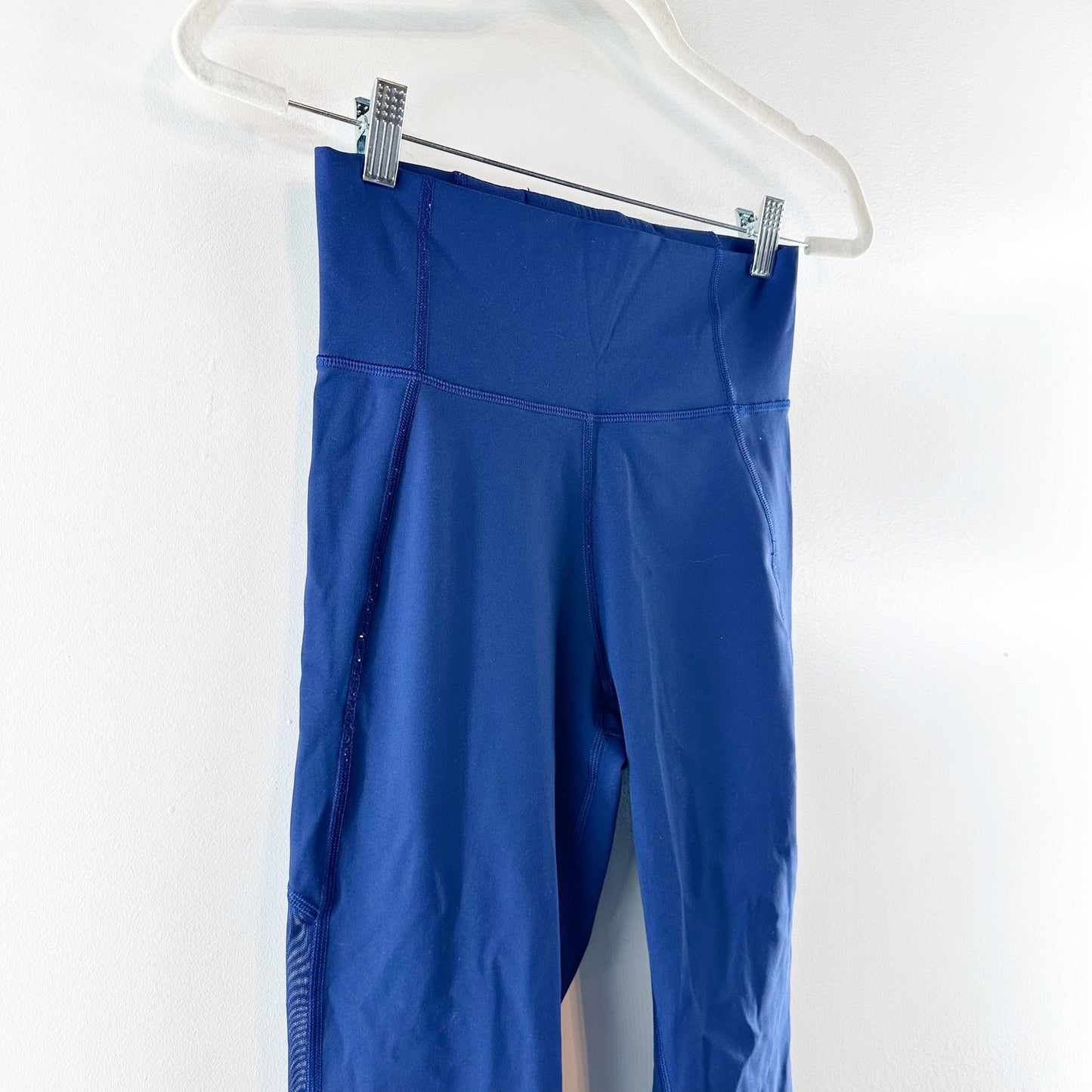 Lululemon Hot Like Agni Pant High Rise Leggings Hero Blue 6