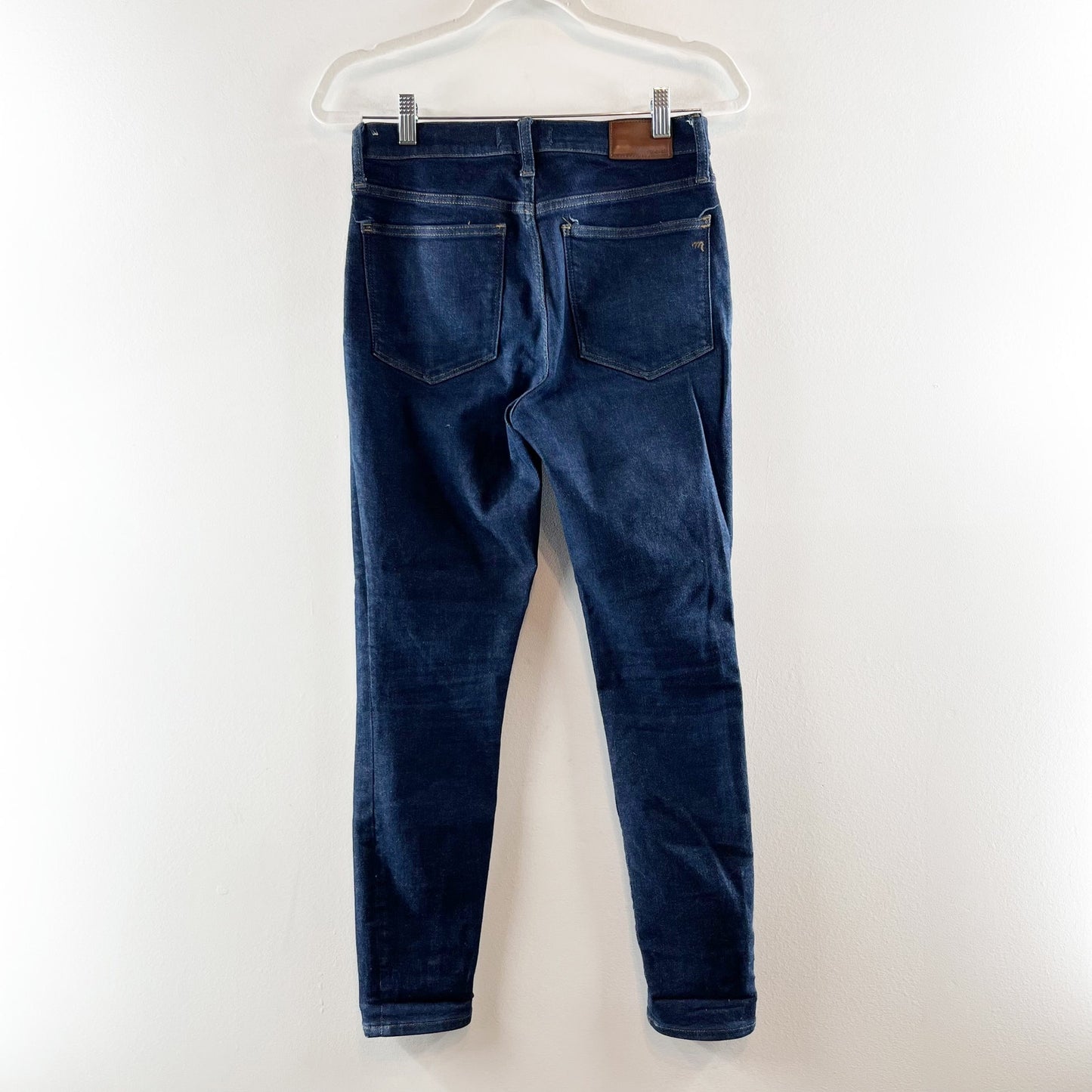 Madewell Mid Rise 9" Skinny Jeans Dark Wash Blue 28 / 6