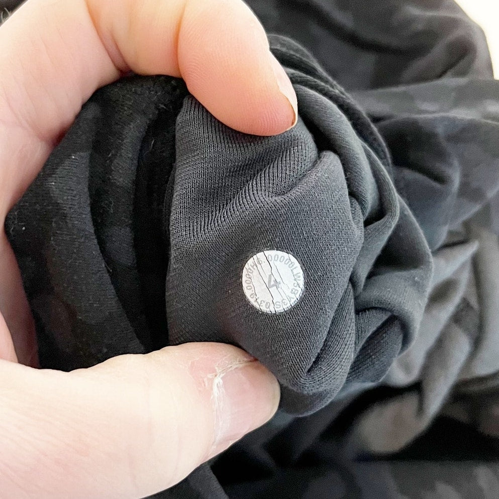 Lululemon Align Pant II 25" Formation Camo Deep Coal Multi Black 4