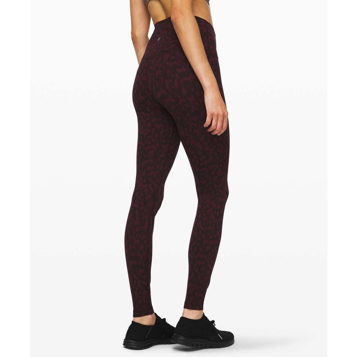 Lululemon Align Yoga Leggings Pant 28" Formation Camo Dark Adobe Multi Maroon 4