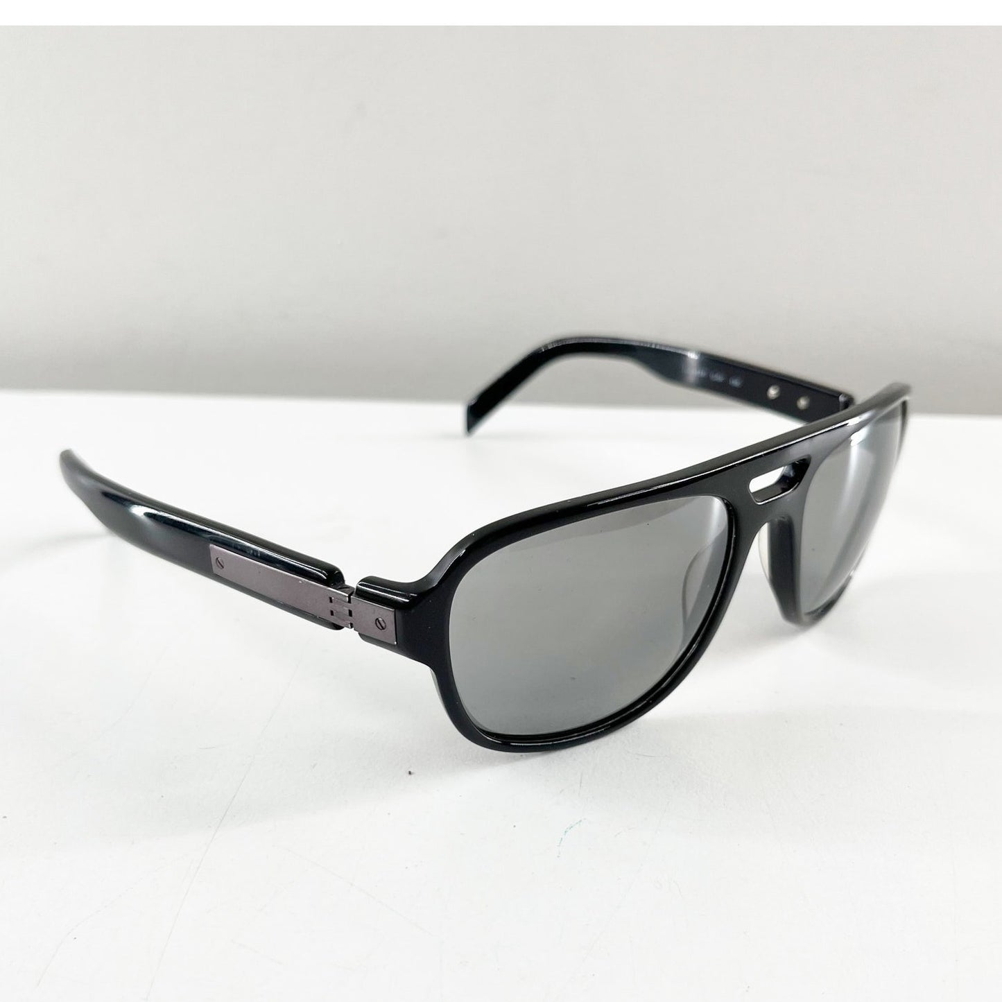 Lanvin Aviator Sunglasses Black with Case