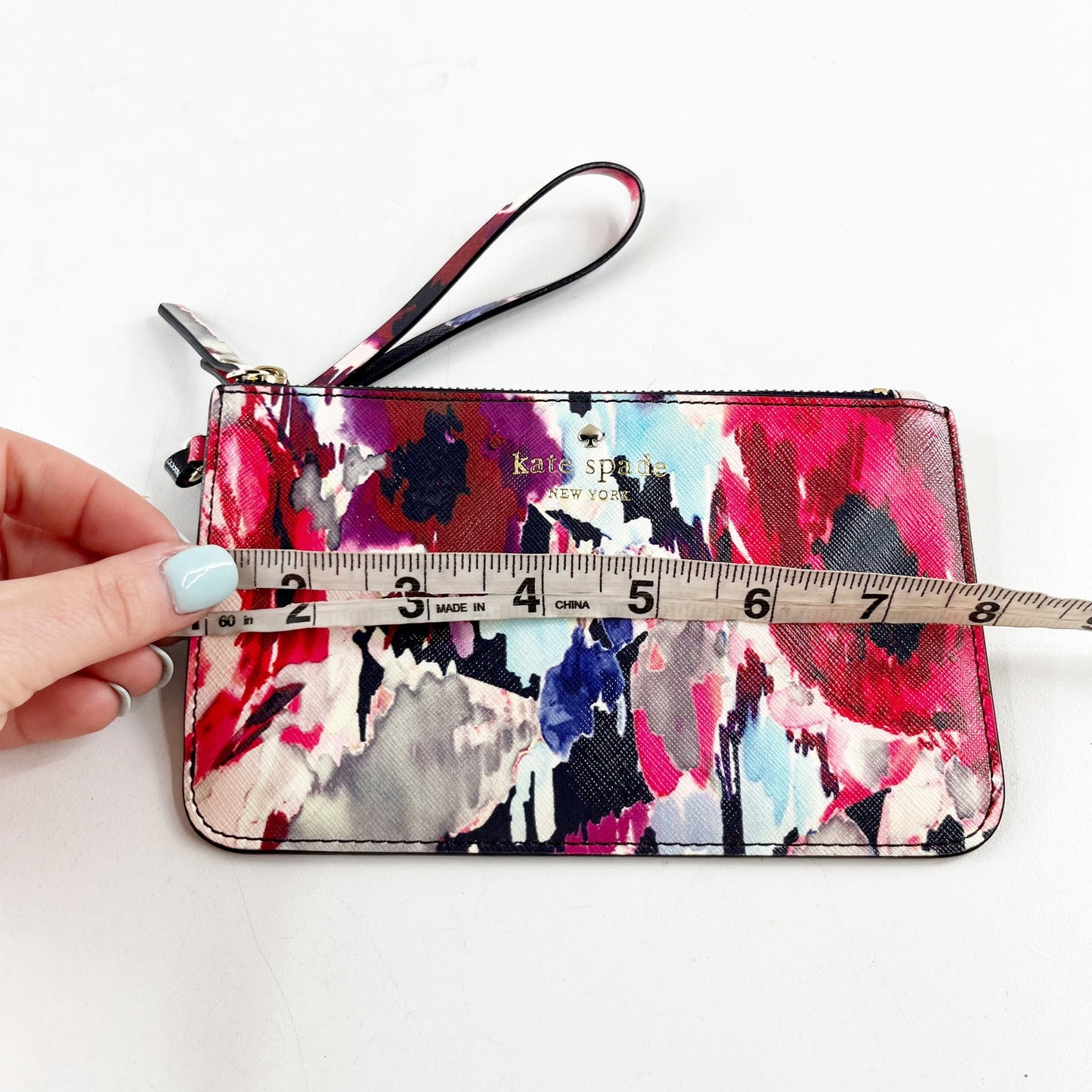 Kate Spade Wristlet Wallet Floral Pink Multi