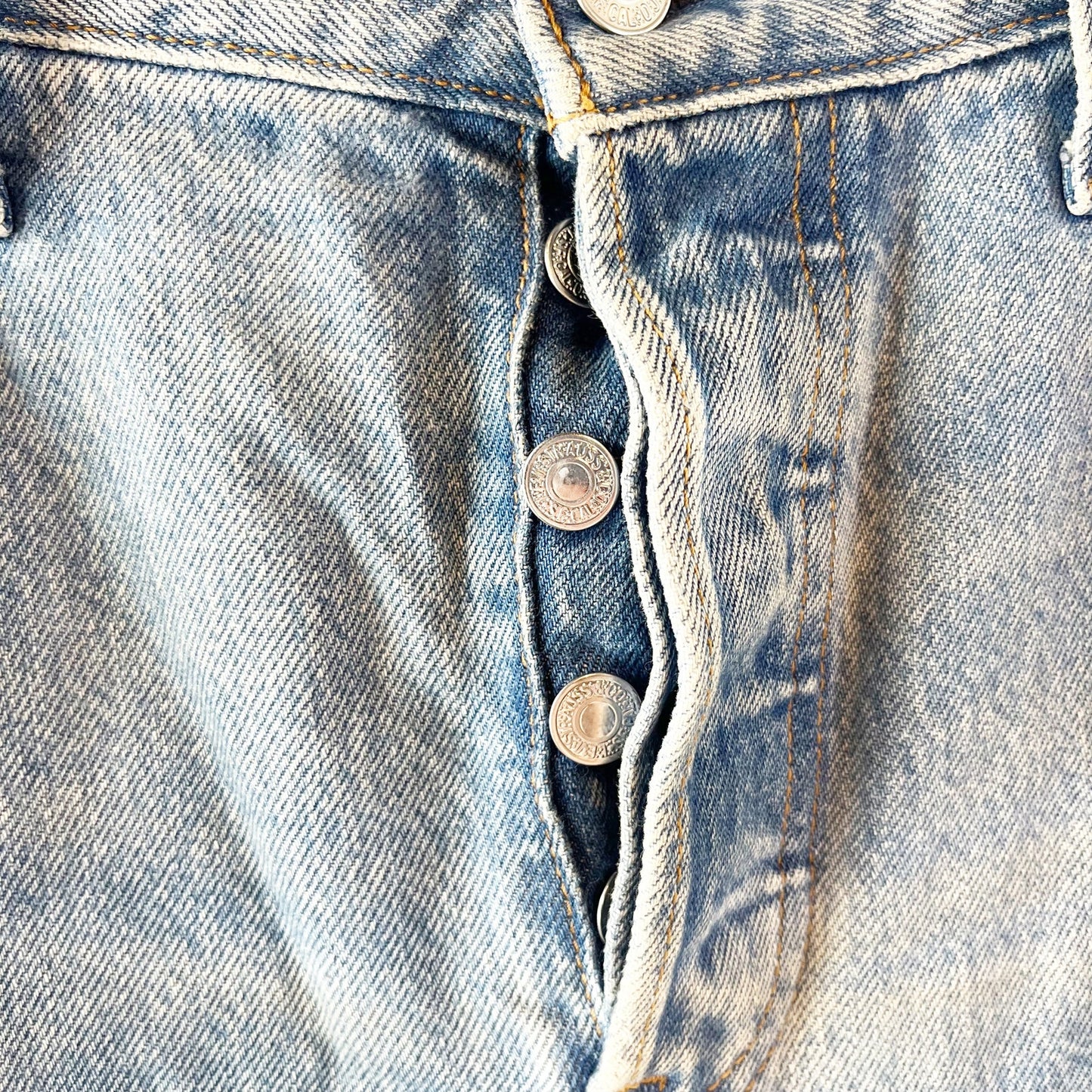 Levi's Premium Wedgie High-Rise Distressed Straight Ankle Jeans Blue 31