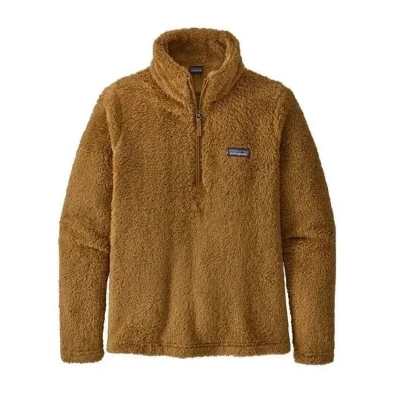 Patagonia Los Gatos 1/4 Zip Fleece Pullover Jacket Brown Medium