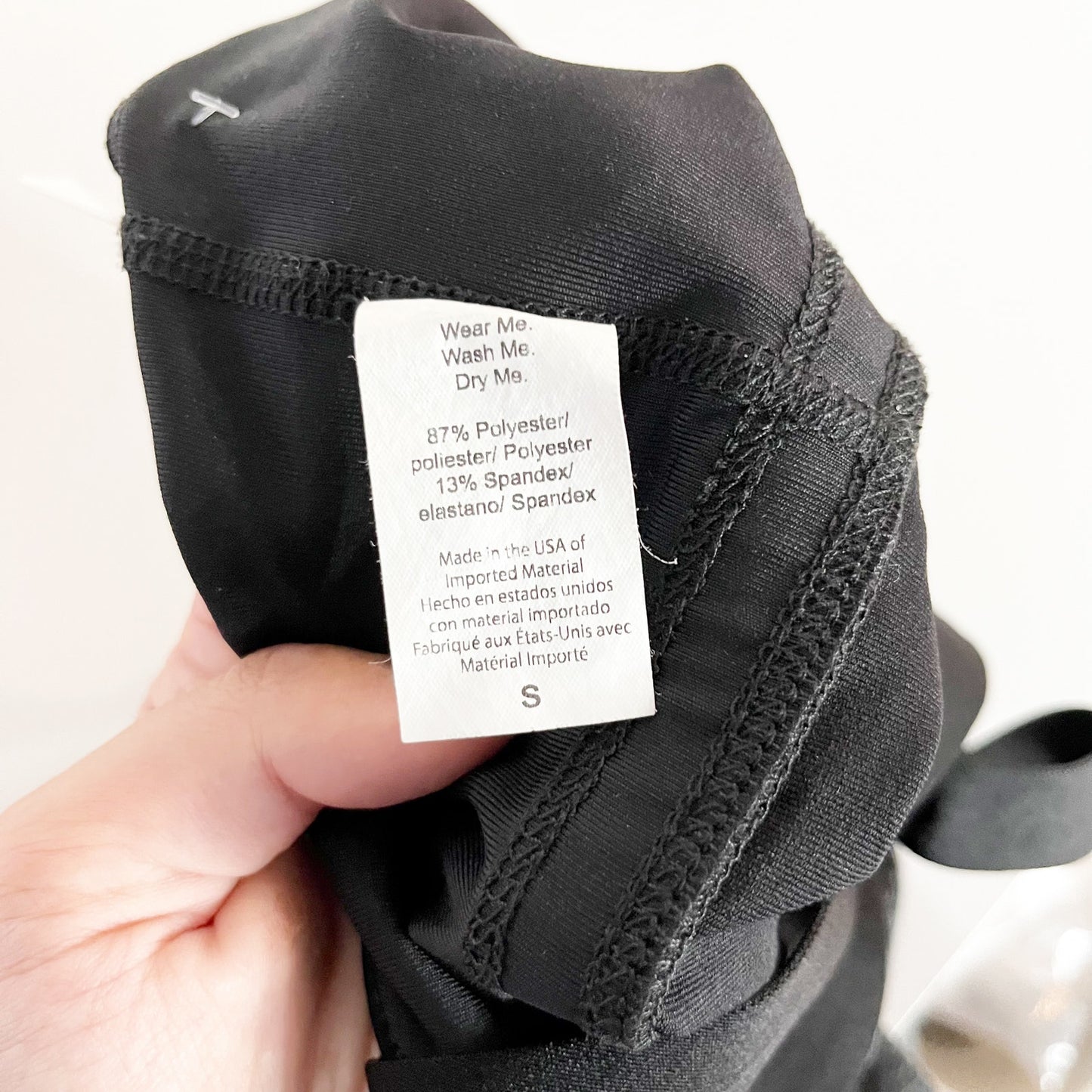 Beyond Yoga Spacedye Move It Tennis Mini Dress Black Charcoal Gray Small