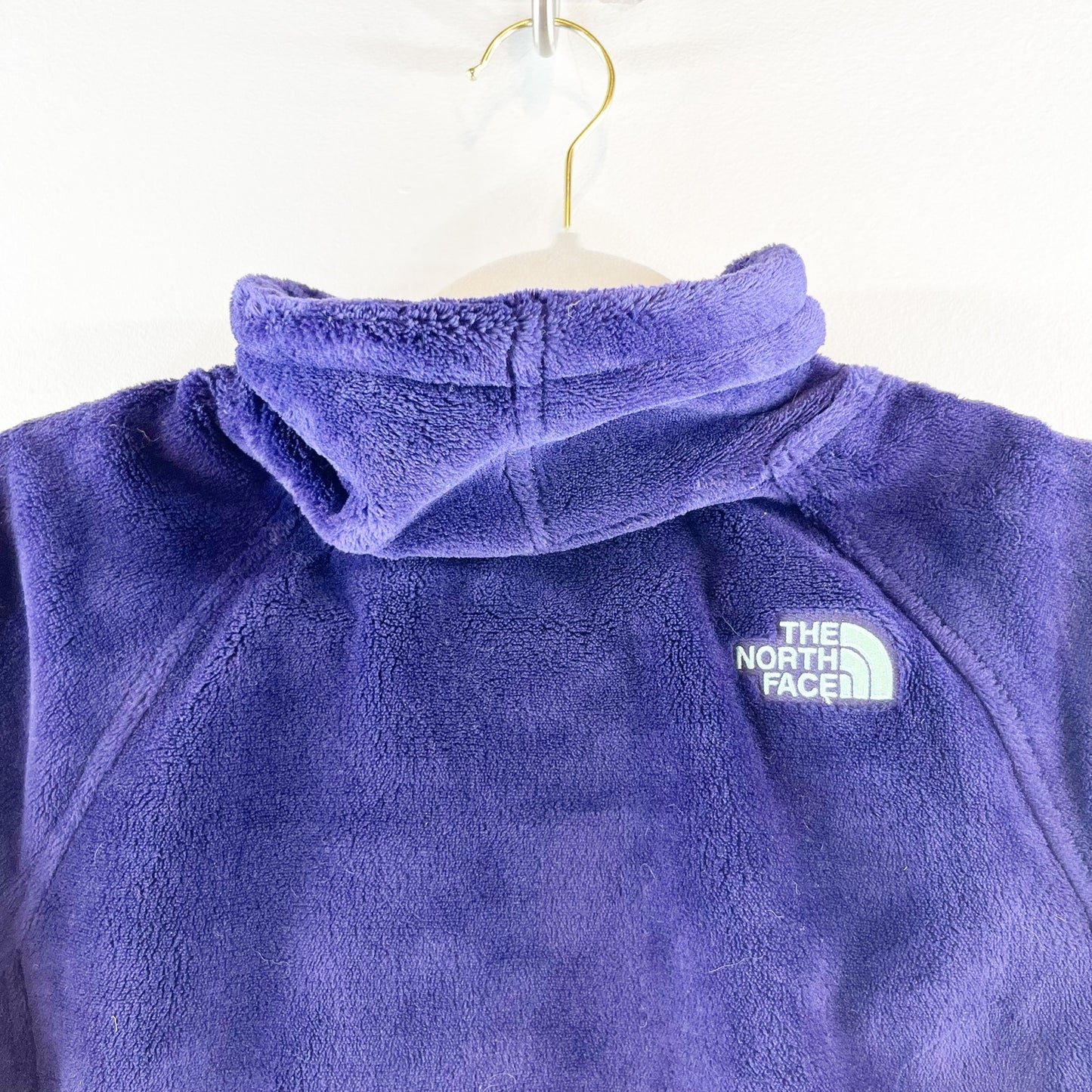 The North Face Osito Full Zip Fleece Jacket Purple Medium