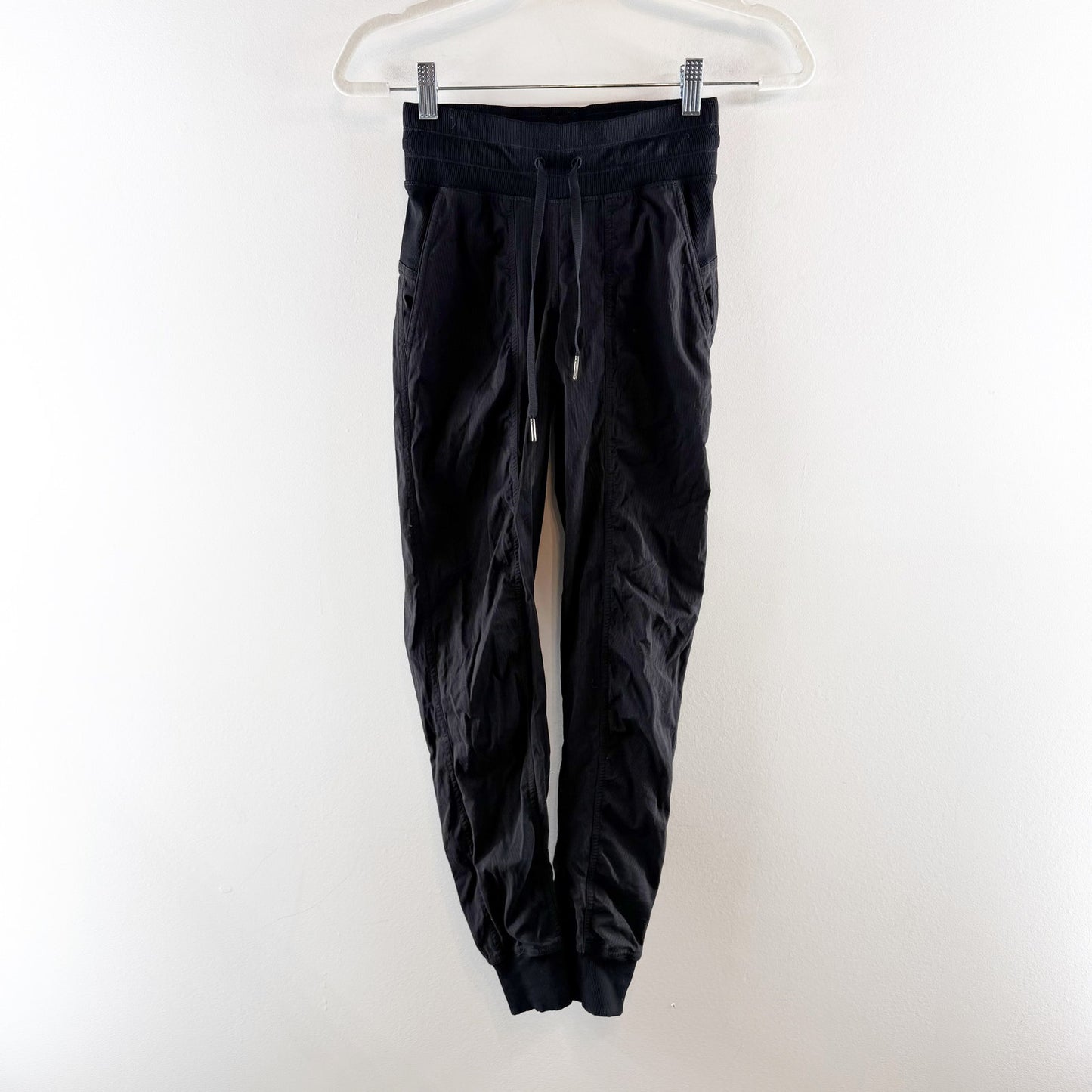 Lululemon High Rise Dance Studio Jogger Pants Black 0