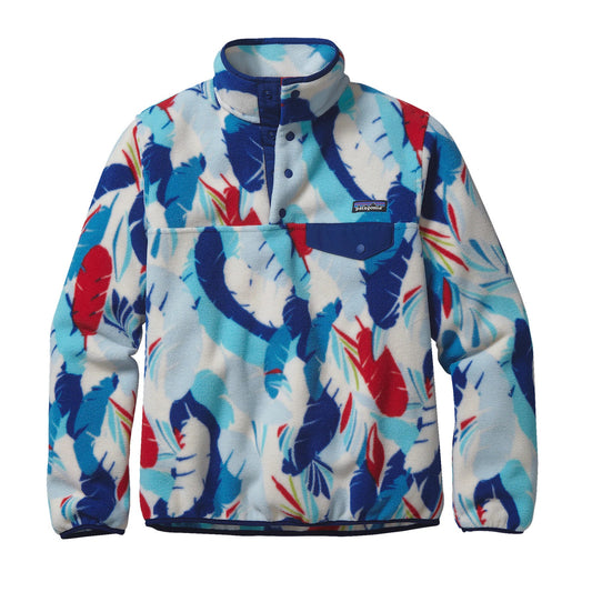 Patagonia Feather Dance Lightweight Synchilla Snap-T PulloverJacket Blue M