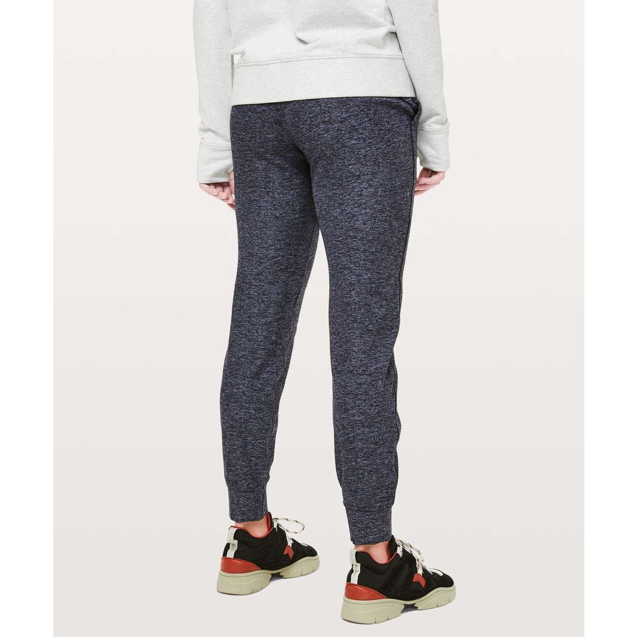 Lululemon Ready To Rulu Pant Jogger Sweatpants 29" Heathered Gatsby Blue / Black