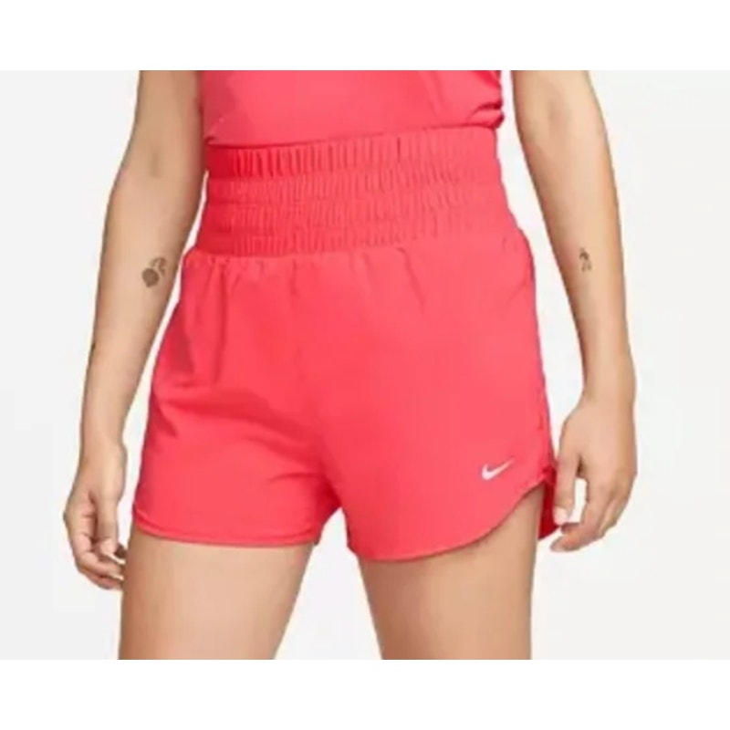 Nike One Training Running Lined Activewear Shorts Coral Pink Large