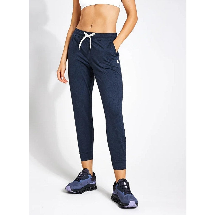 Vuori Performance Jogger Pants Midnight Heather Navy Blue Small