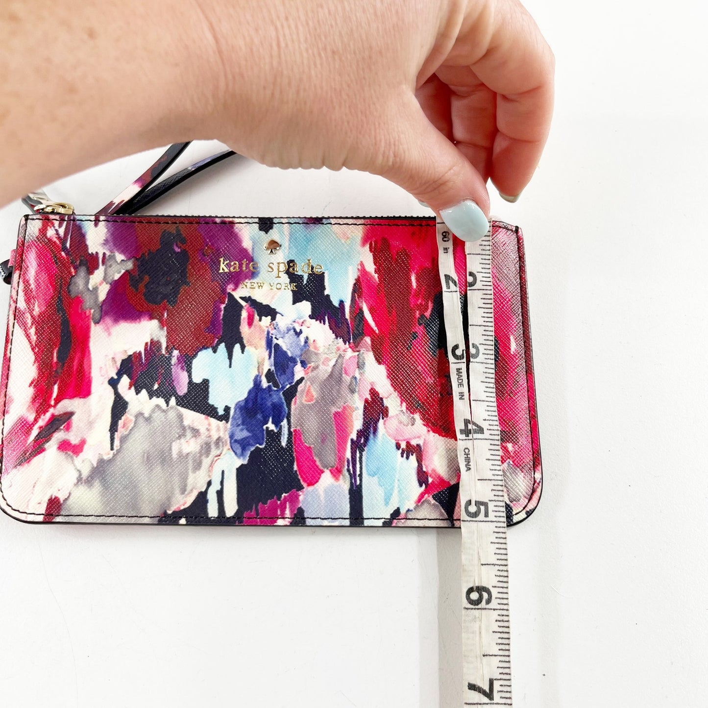 Kate Spade Wristlet Wallet Floral Pink Multi
