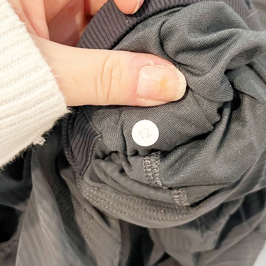 Lululemon Athletica Studio Pant II (Regular) Lined Dark Slate Gray 12