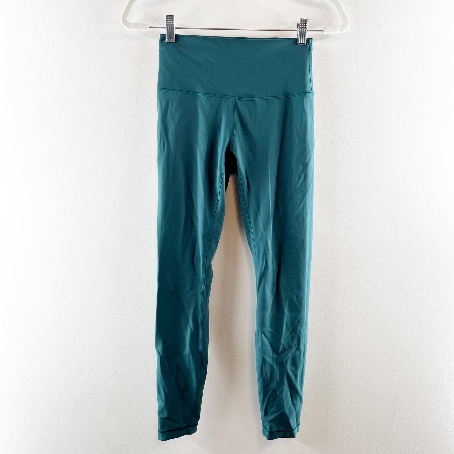 Lululemon Wunder Train High-Rise Tight Leggings  25" Storm Teal Green 6