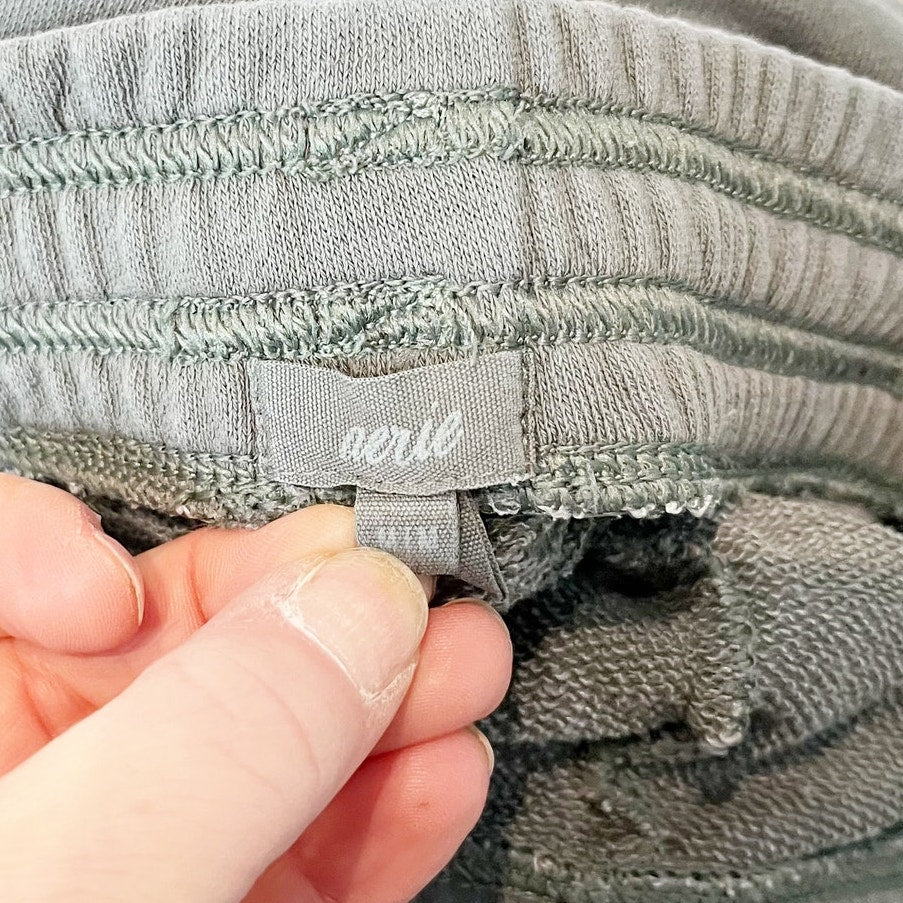 Aerie Jogger Pull On Sweatpants Green Medium