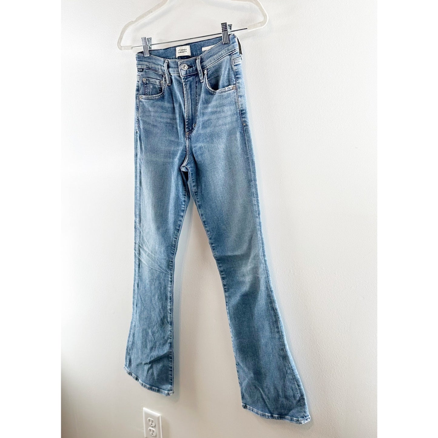 Citizens of Humanity Lilah High Rise Bootcut Flare Jeans Blue 24