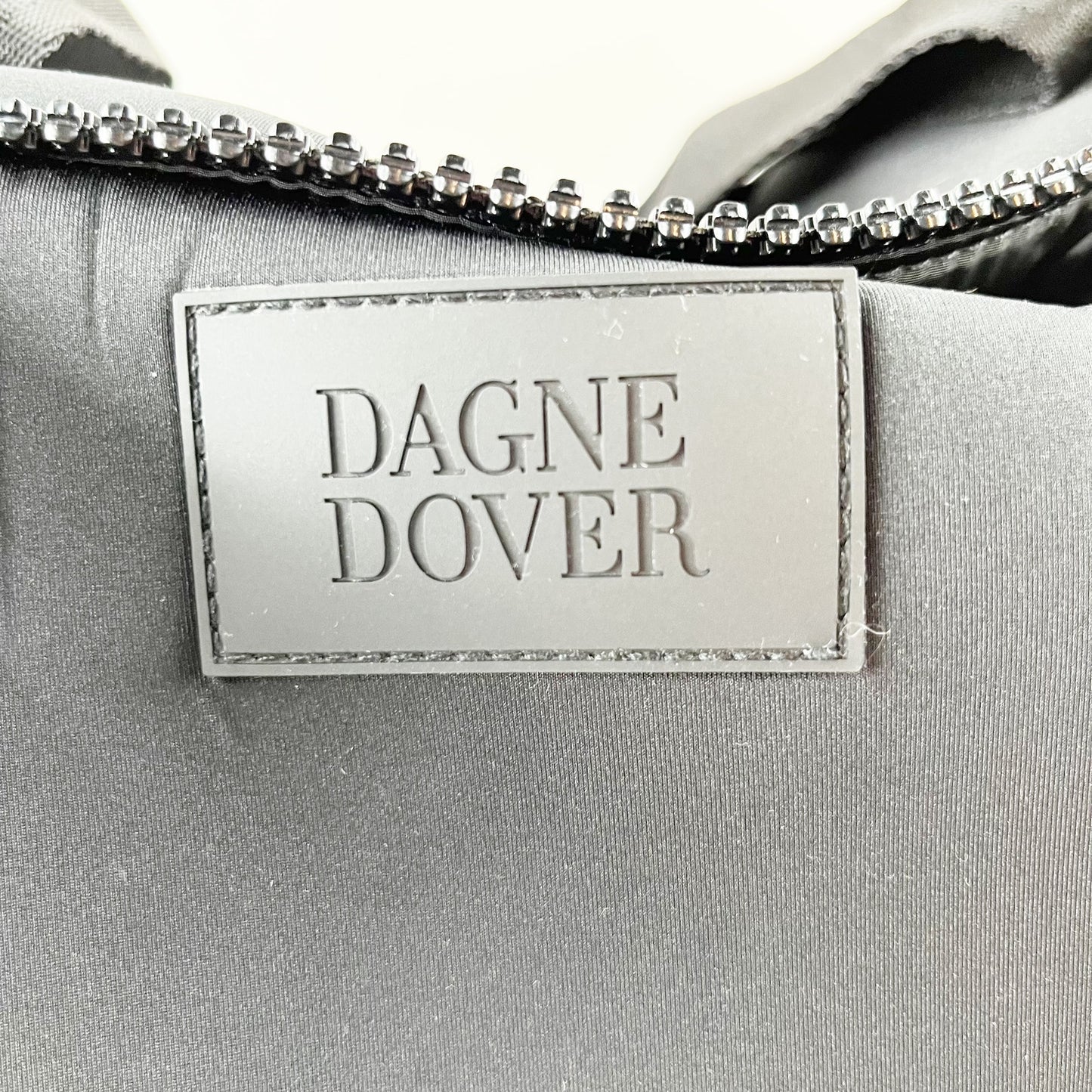 Dagne Dover Landon Neoprene Duffel Travel Bag Black Onyx Medium