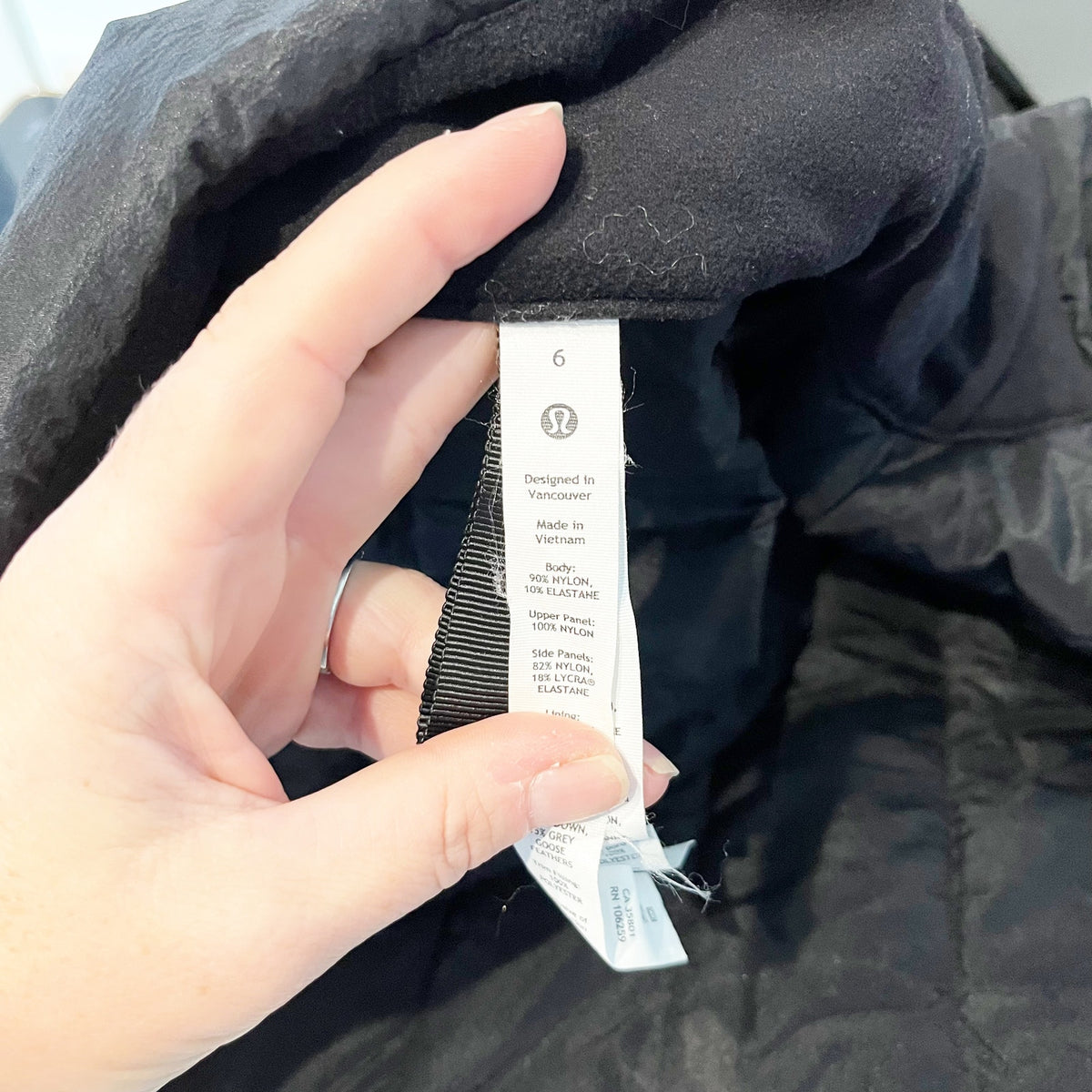 Lululemon Down for It All Vest Black 6