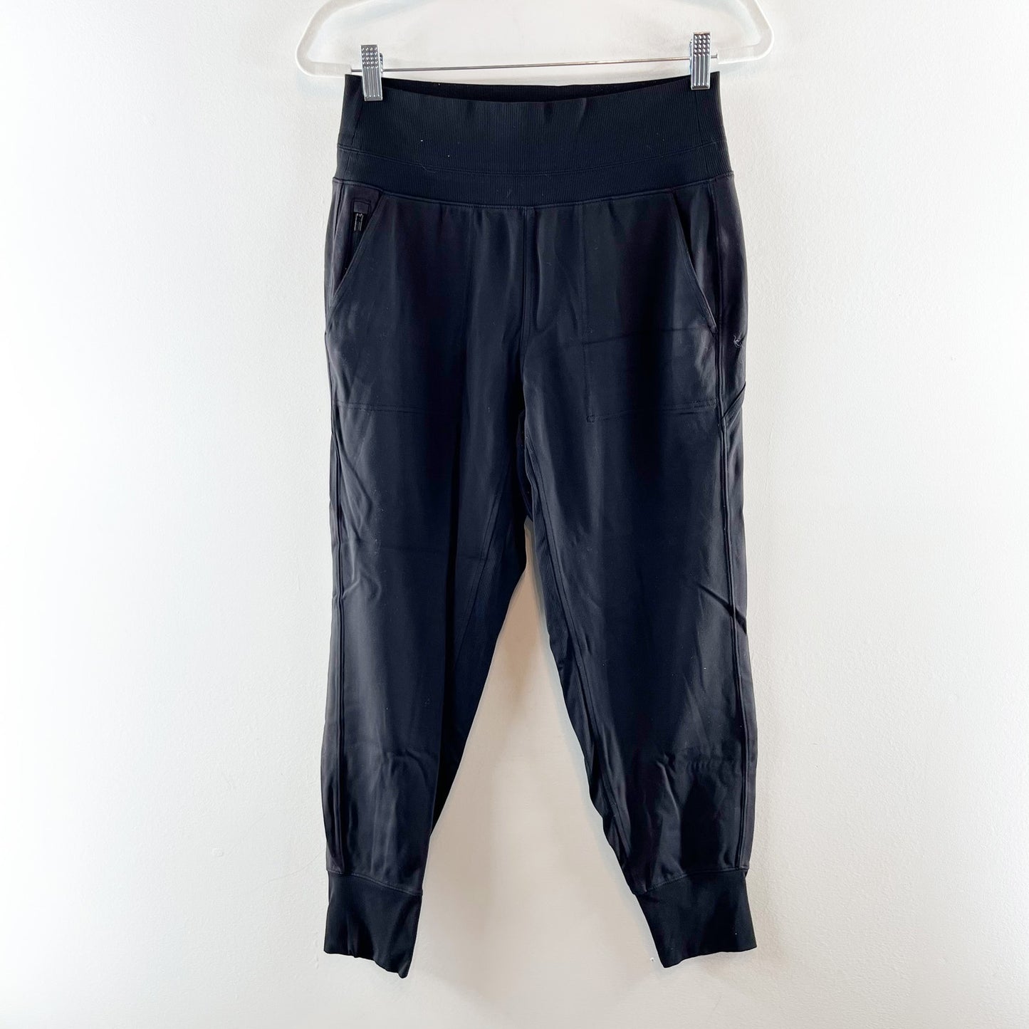 Athleta High Rise Venice Jogger Pants Black Small