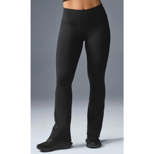 Alo Airbrush High-Waist Bootcut Leggings Black XS