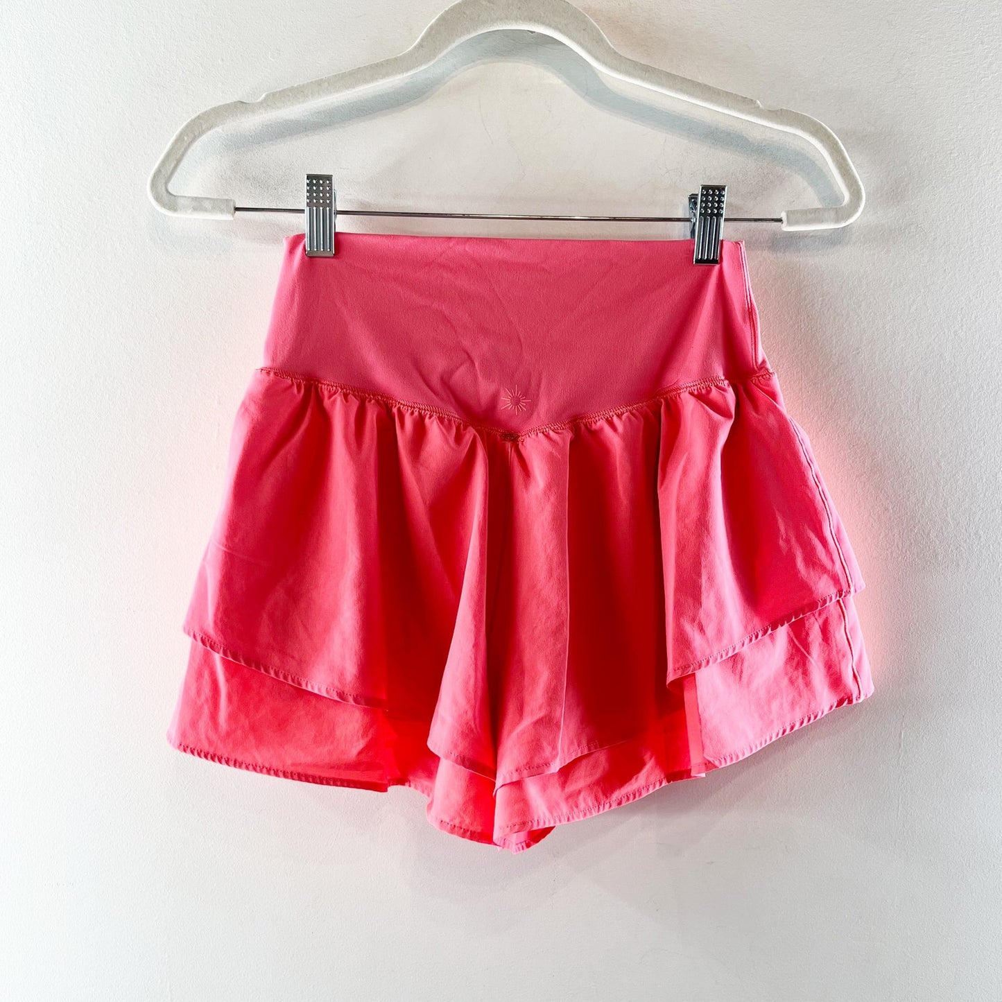 OFFLINE By Aerie Real Me High Rise Layered Flirty Short Tropidelic Pink Medium