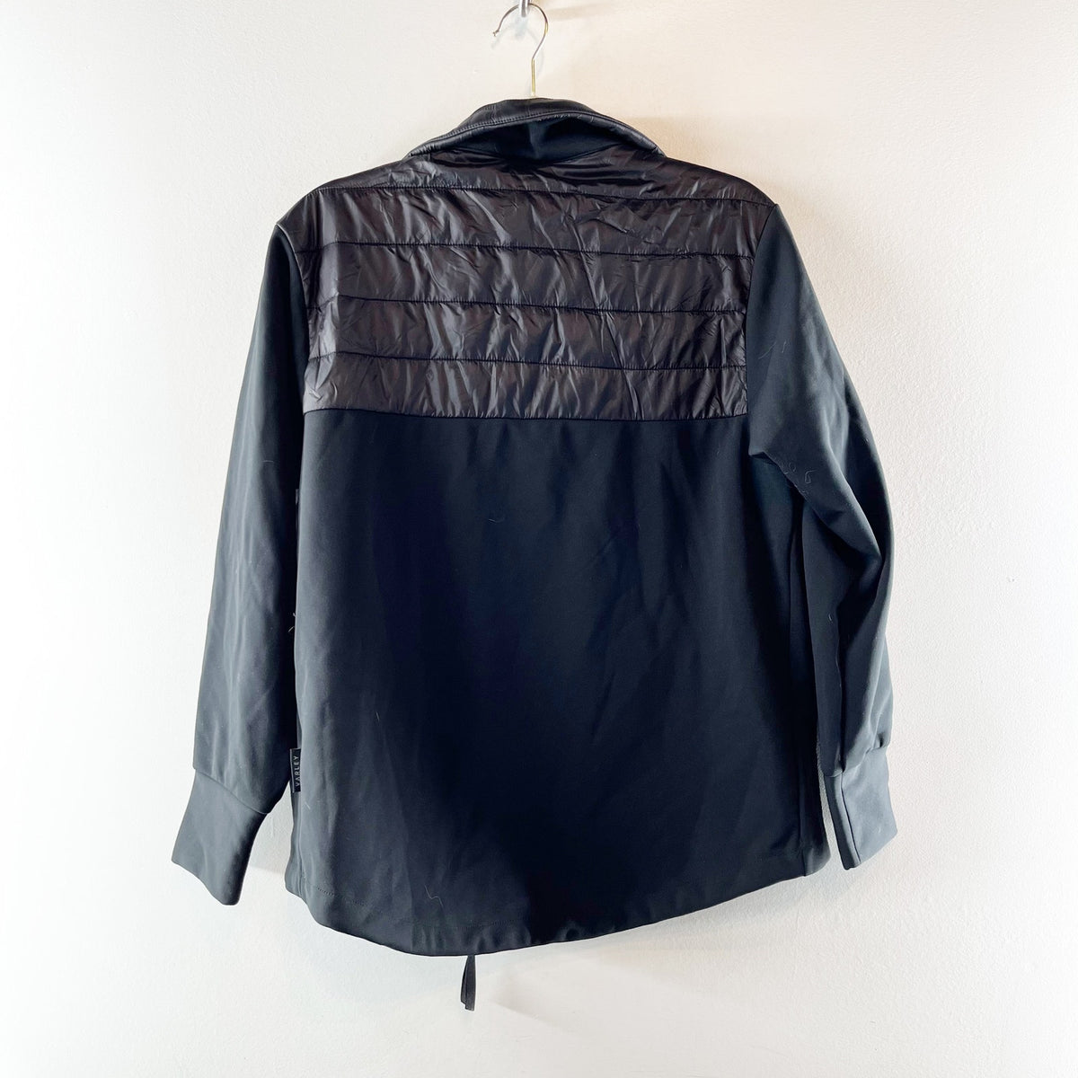 Varley Balfern Quilted Shell Full Zip Jacket Black XS