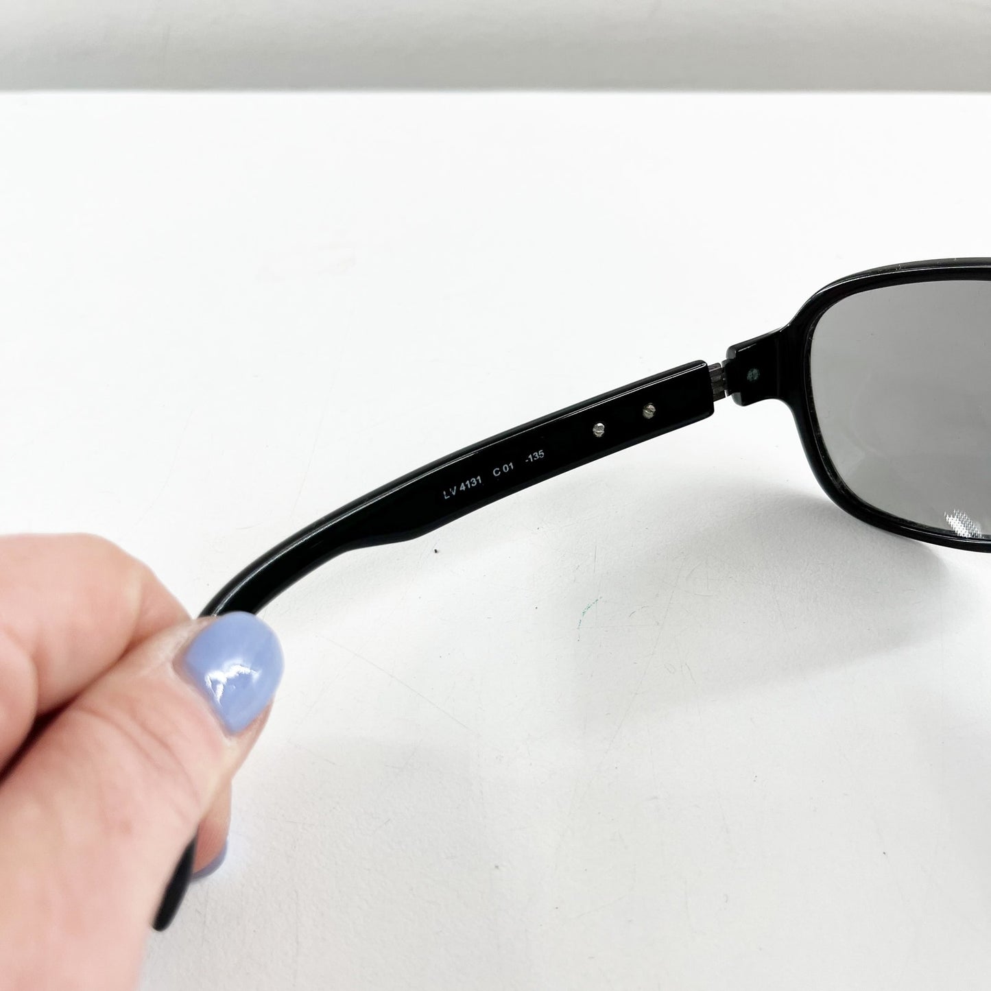 Lanvin Aviator Sunglasses Black with Case