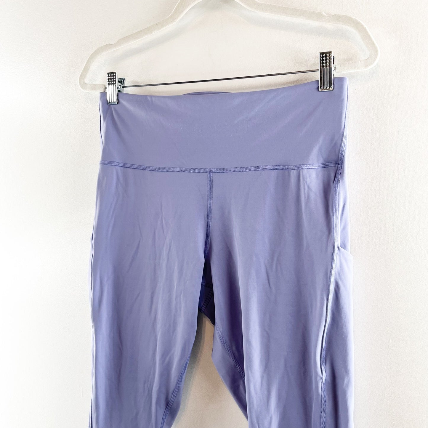 Athleta Ultimate Stash Pocket Capri Leggings Supersonic Dusk Lilac Purple 1X