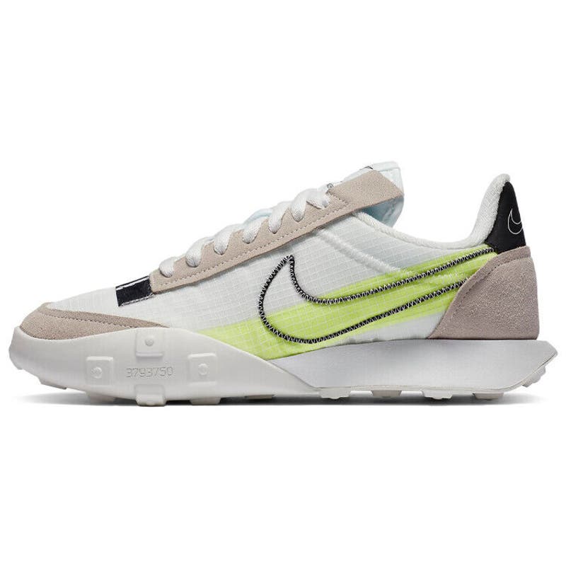 Nike Waffle Racer 2X Summit White Volt Yellow Sneakers White 7