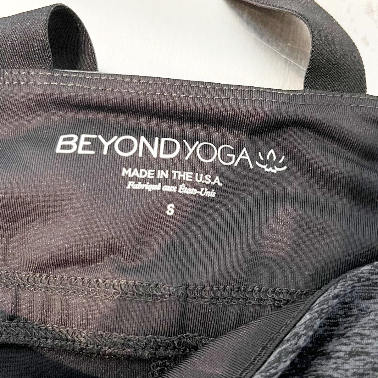 Beyond Yoga Spacedye Move It Mini Dress with Built-In Short Black Charcoal Small